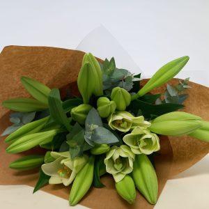 Bunch of St Joseph lilies babsi george delivery