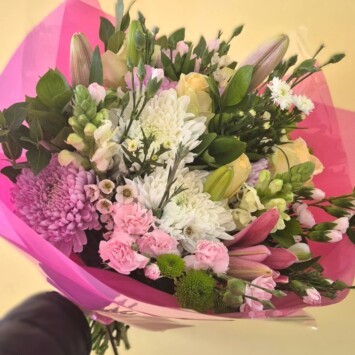Sugarcloud (Elegant Pink & White)