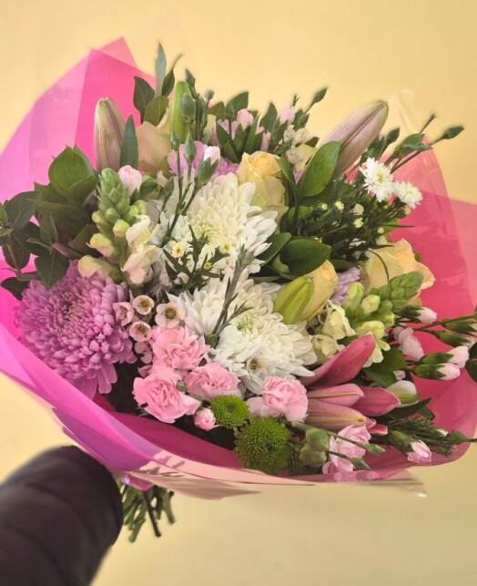 Sugarcloud (Elegant Pink & White)