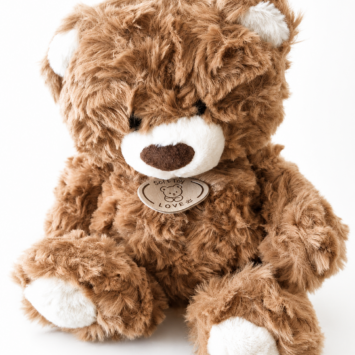 Large Teddy Bear 34cm Light Brown