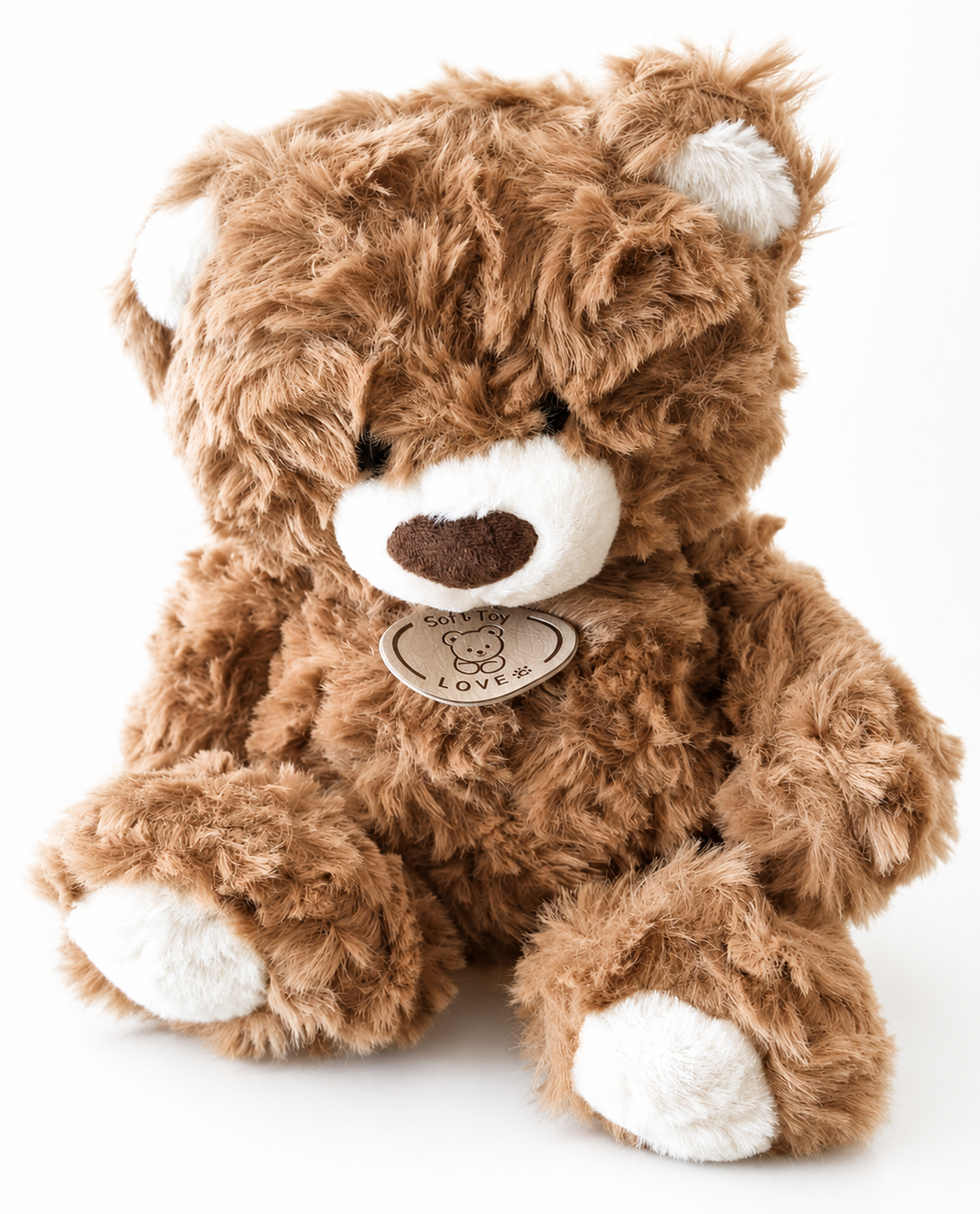 Large Teddy Bear 34cm Light Brown