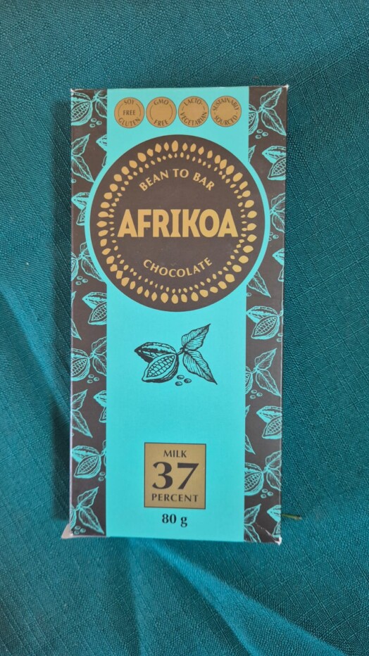 Afrikoa 37% Milk Chocolate 80g