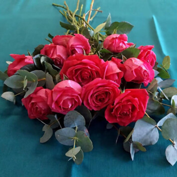 Rose Bouquet - Cerise