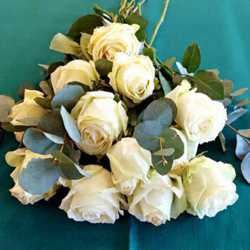 Rose Bouquet - White